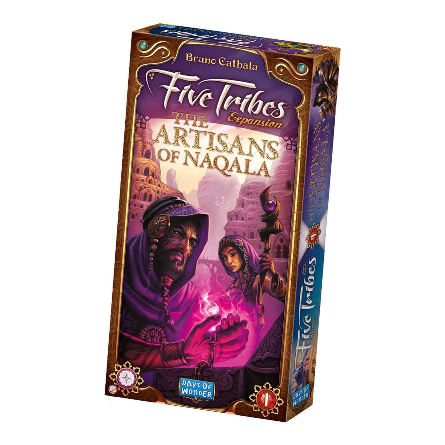 The Artisans of Naqala: Five Tribes Expansion Board Game