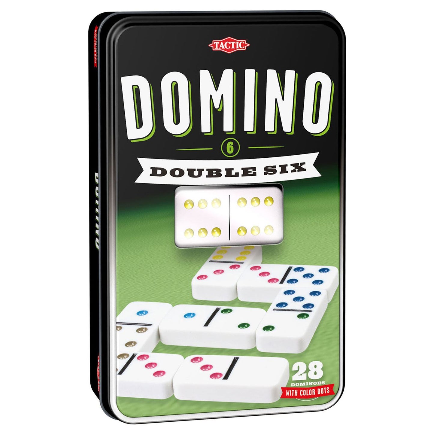 Double 6 Domino Tin Board Game