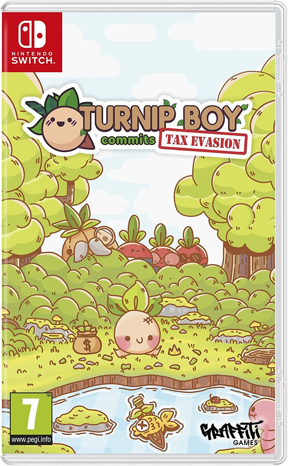 Turnip Boy Commits Tax Evasion Nintendo Switch Game (NTSC)