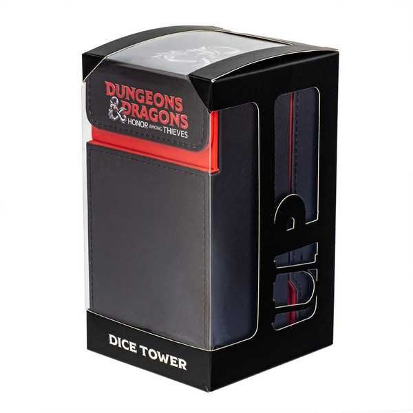 D&D Honor Among Thieves Leatherette Dice Tower