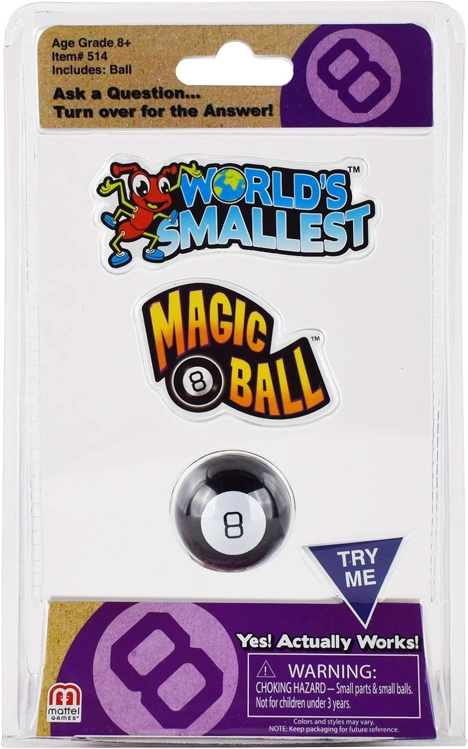 World's Smallest - Magic 8 Ball
