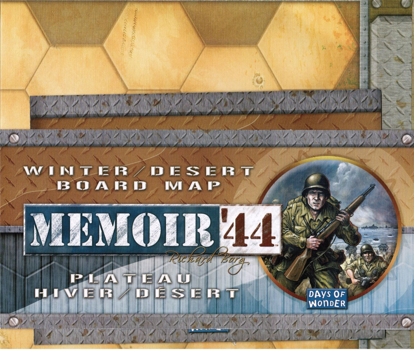 Memoir '44 Days of Wonder Winter Desert Board Expansion Board Game