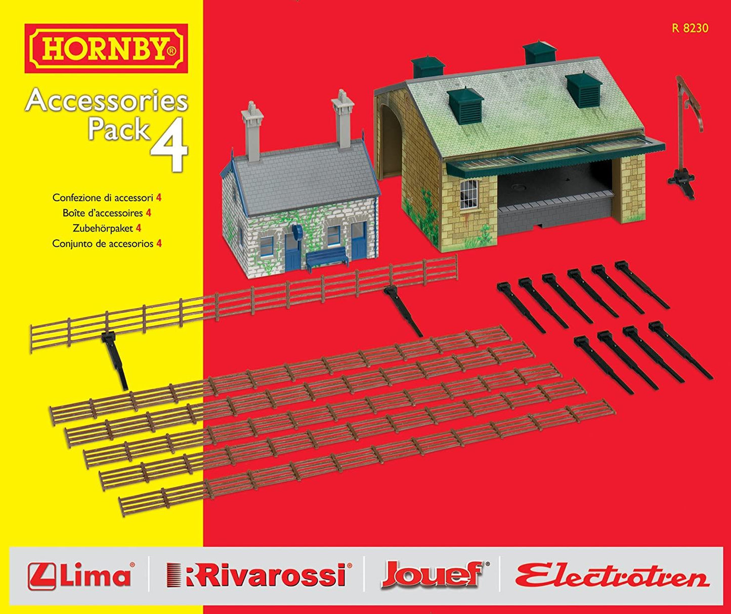 Hornby Building Extension Pack 4