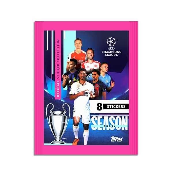 UCL Football 2023/24 Sticker Booster Box (50 Packs)