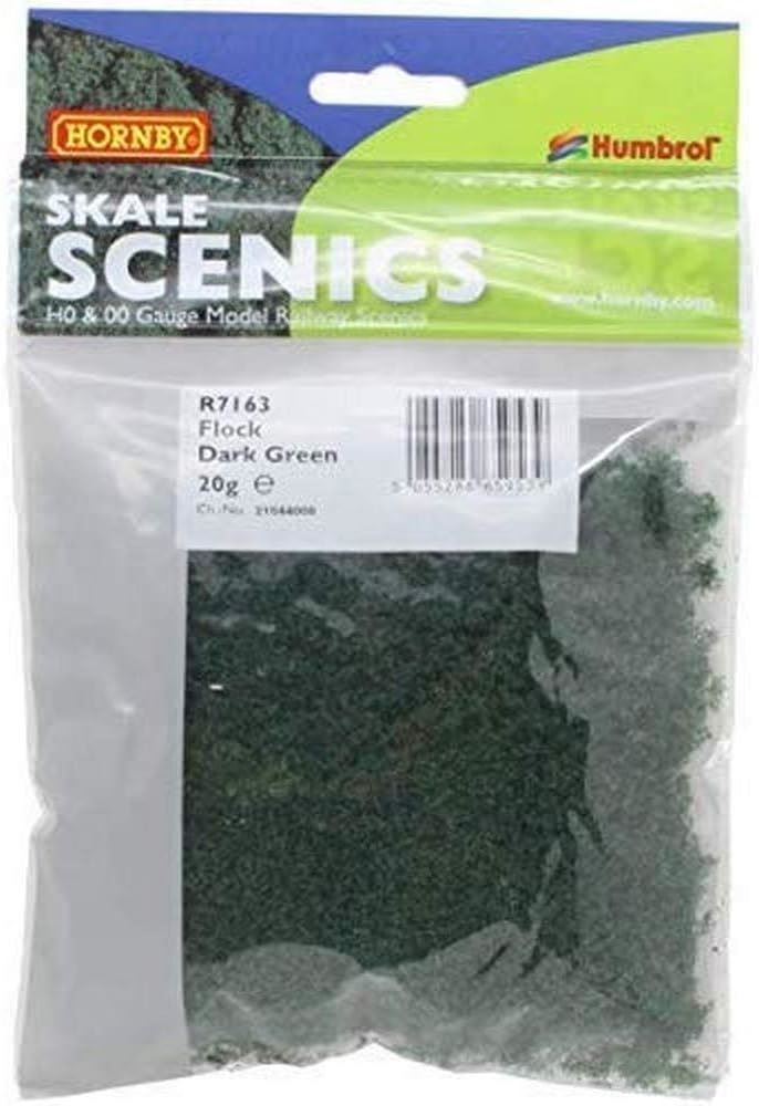 Hornby Flock - Dark Green