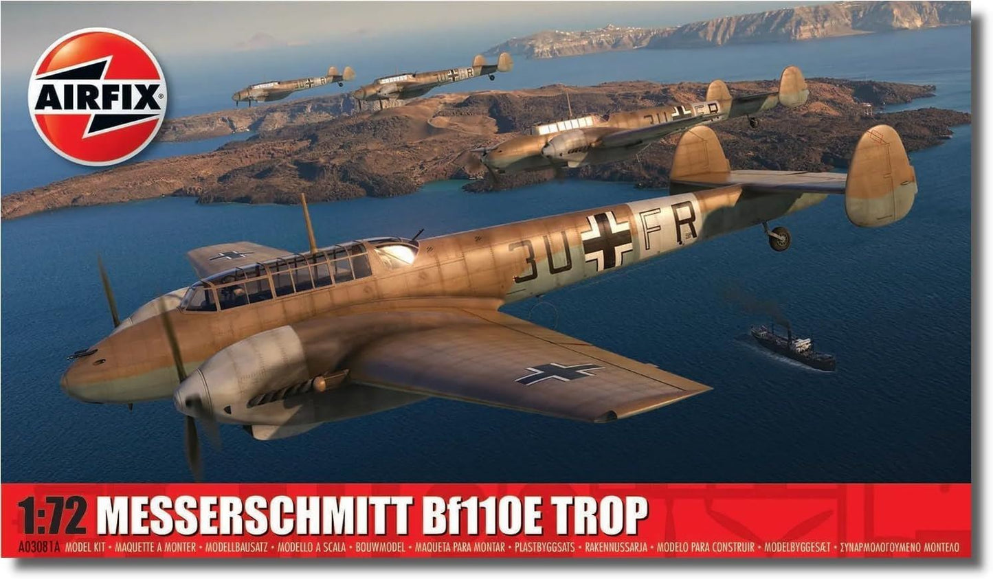 Airfix Messerschmitt Bf110E/E-2 TROP Model Kit