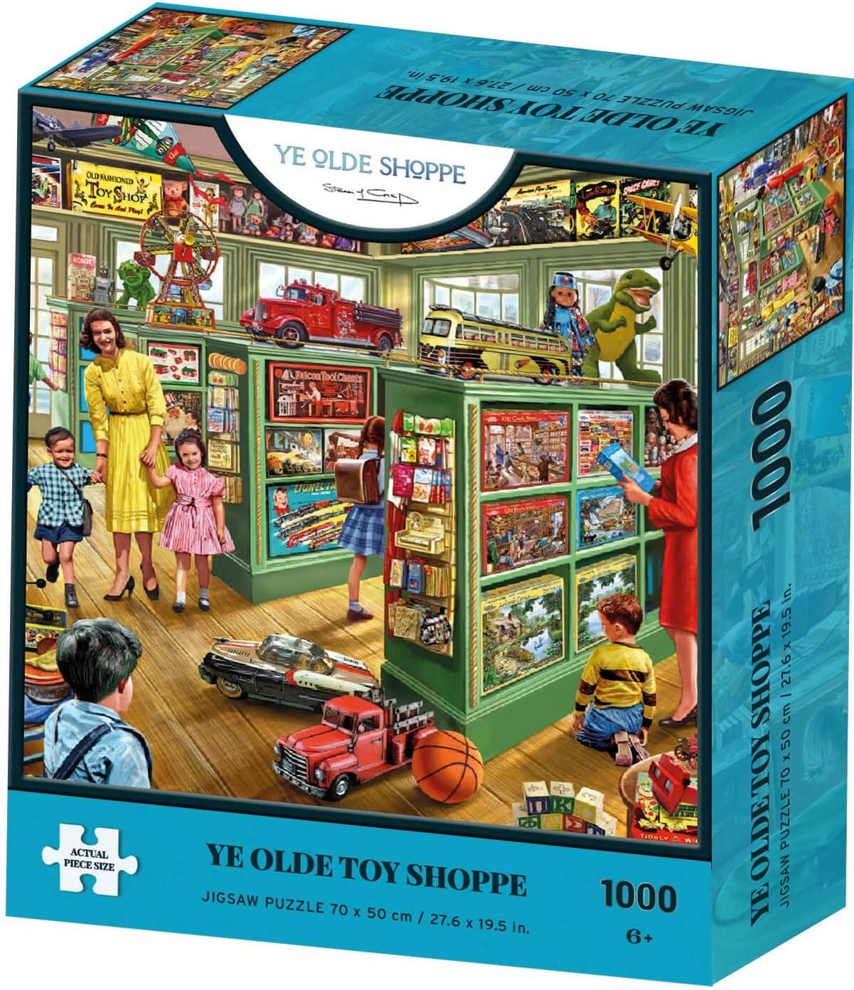 Ye Olde Shoppe Collection Toy Shoppe 1000 Piece Jigsaw Puzzle