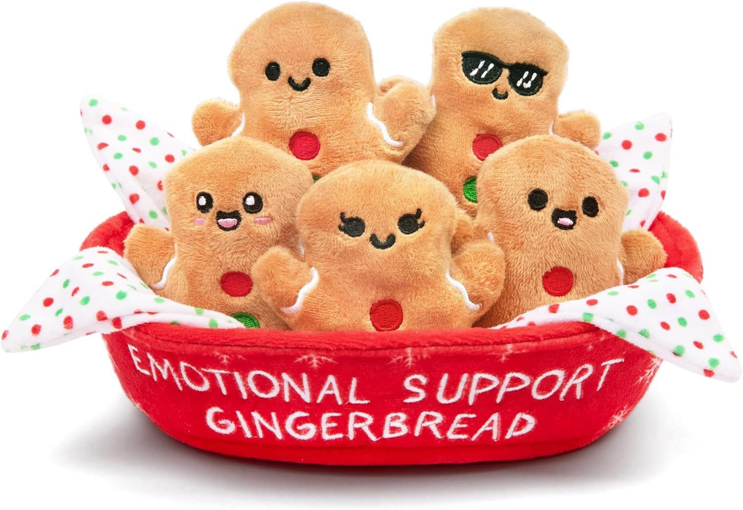 Emotional Support Gingerbreads Soft Toy