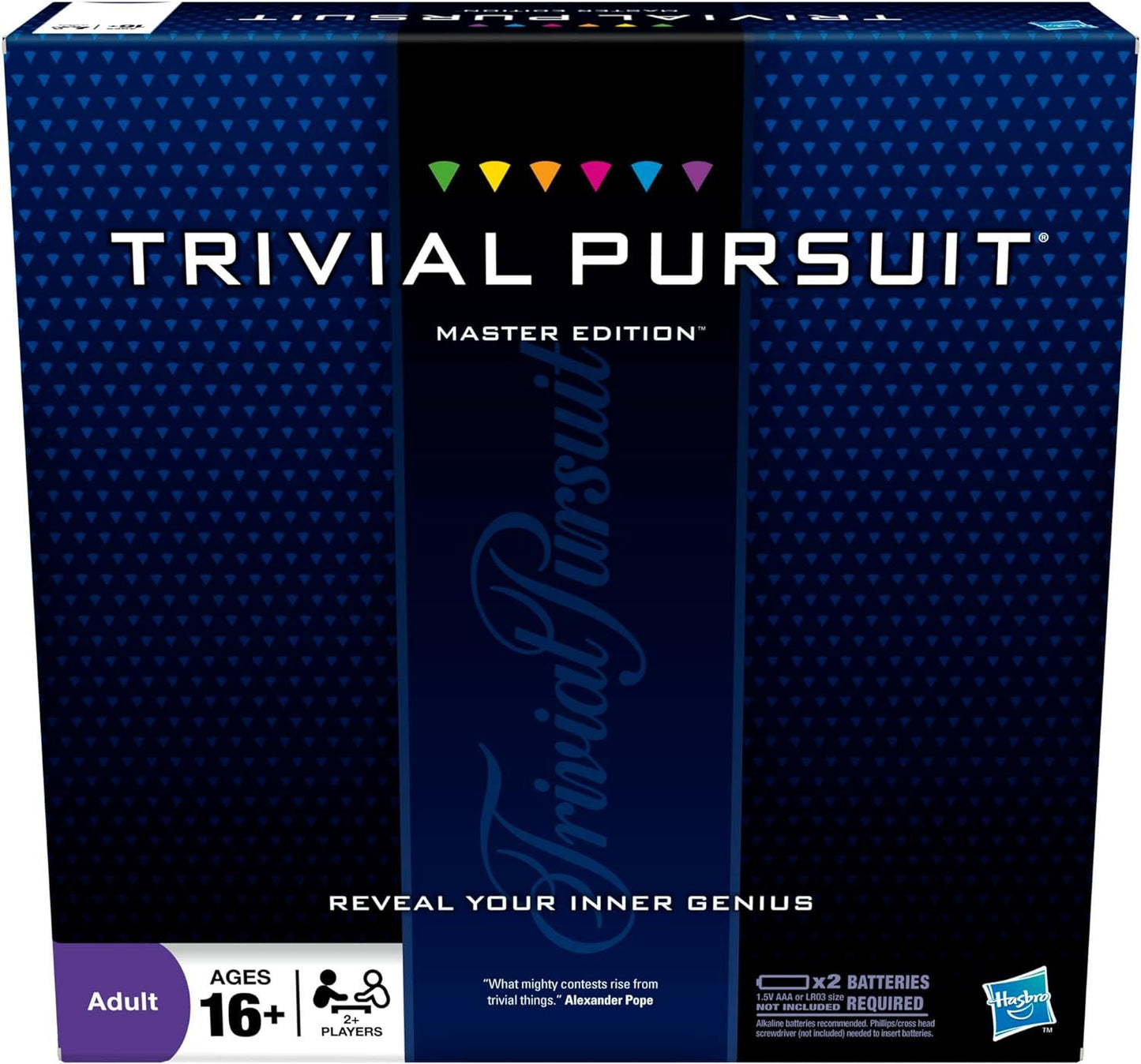 Trivial Pursuit Master Edition Board Game