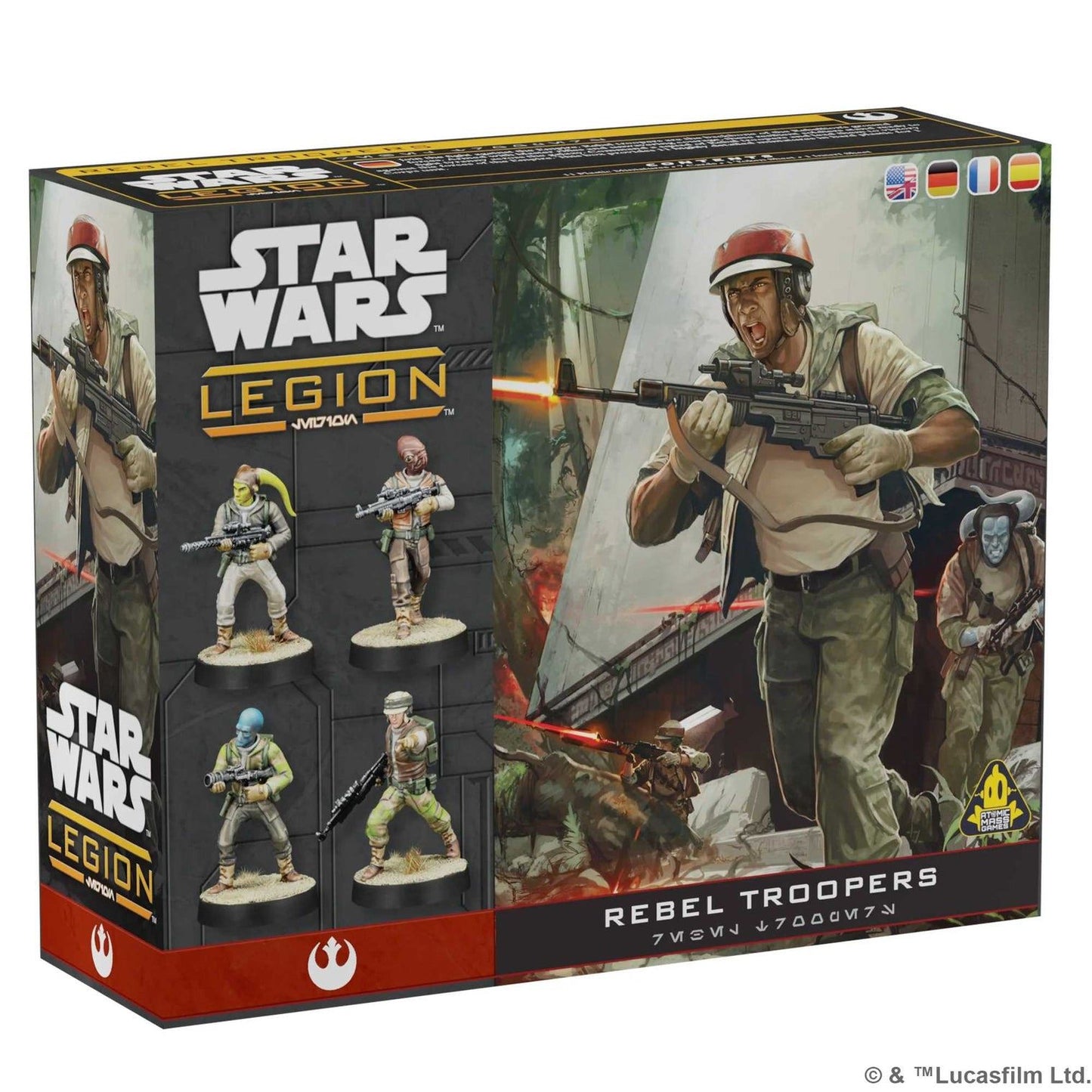 Star Wars: Legion - Rebel Troopers Miniatures