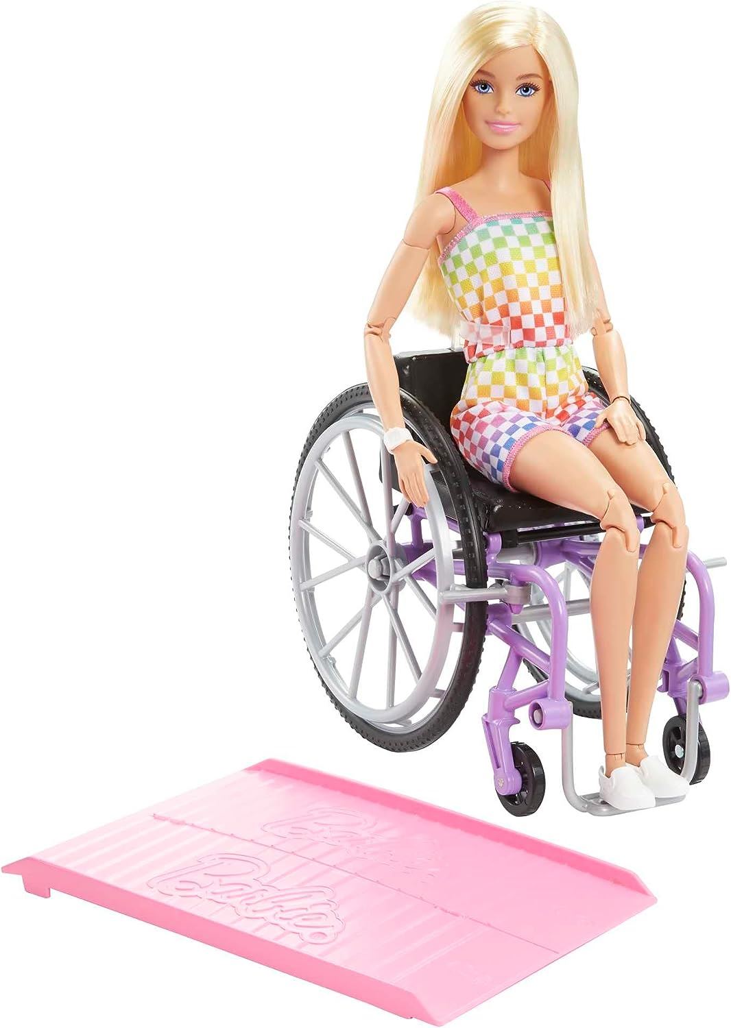 Barbie Wheelchair Doll Blonde Hair