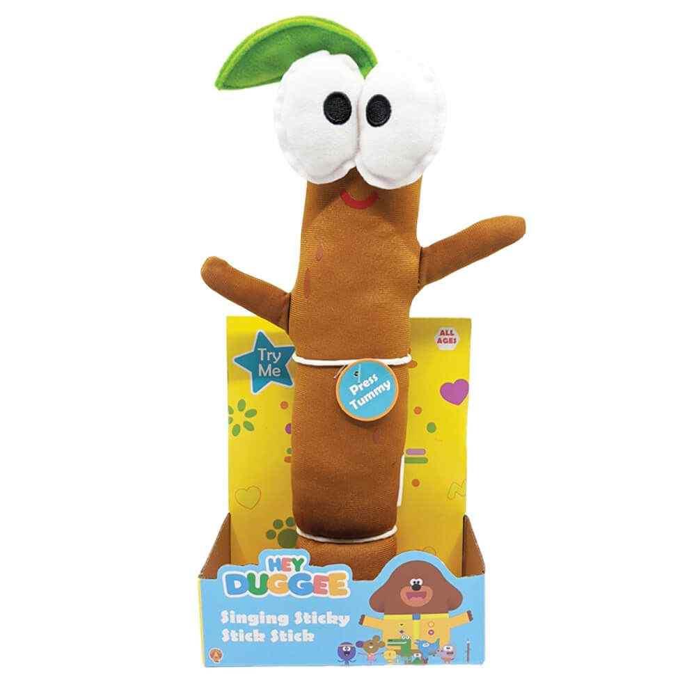 Hey Duggee Singing Sticky Stick Soft Toy