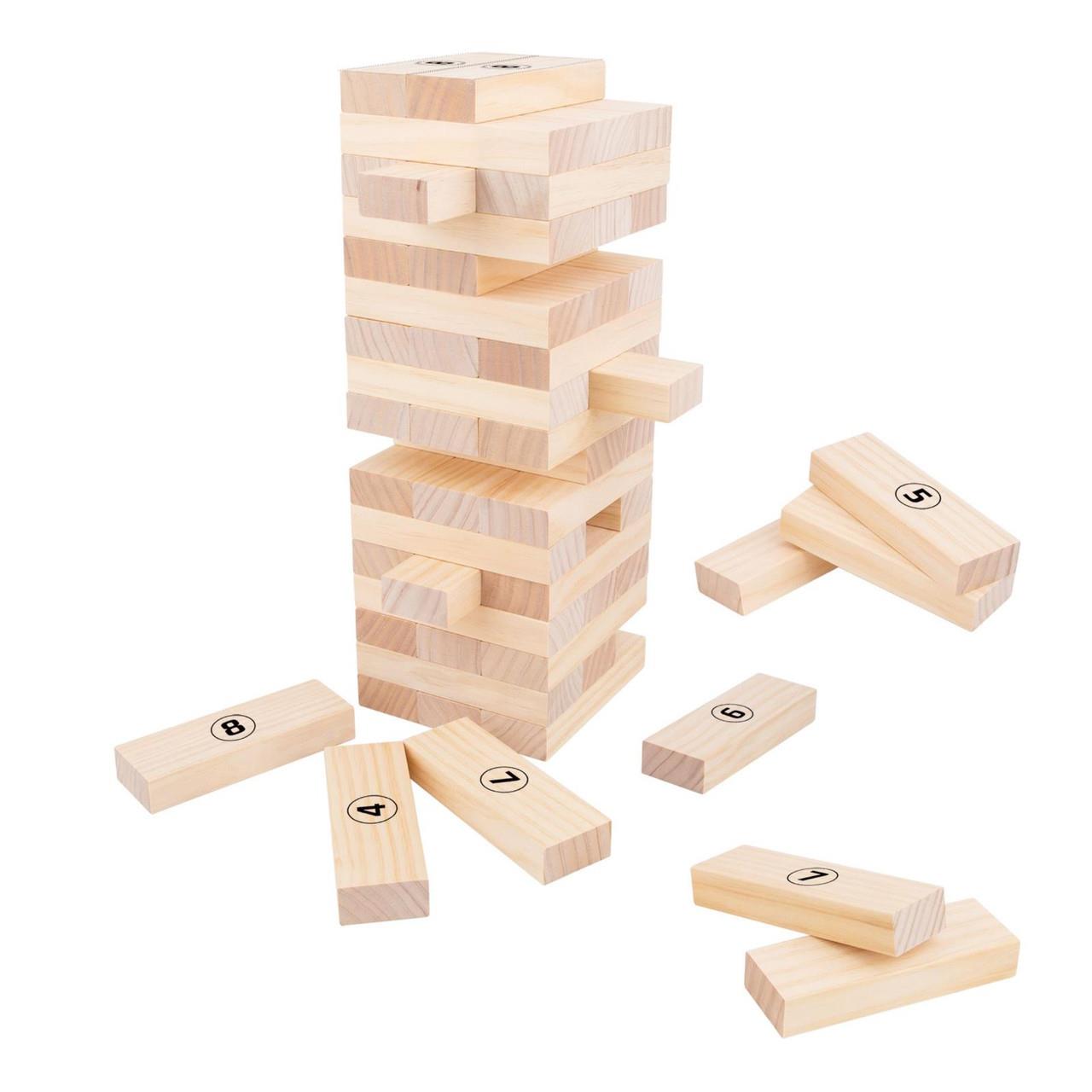 Tooky Toy Wooden Blocks Floor Game