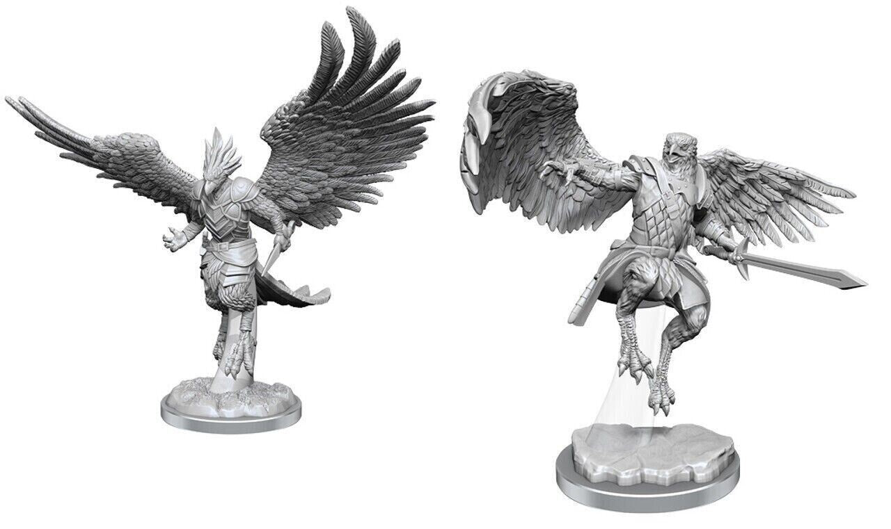 D&D Nolzur's Marvelous Unpainted Miniatures: Aarakocra Paladins