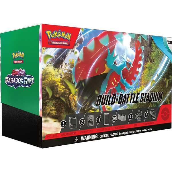 Pokemon TCG: Scarlet & Violet 4 Paradox Rift Build & Battle Stadium
