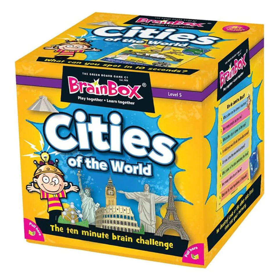 BrainBox Cities Card Game