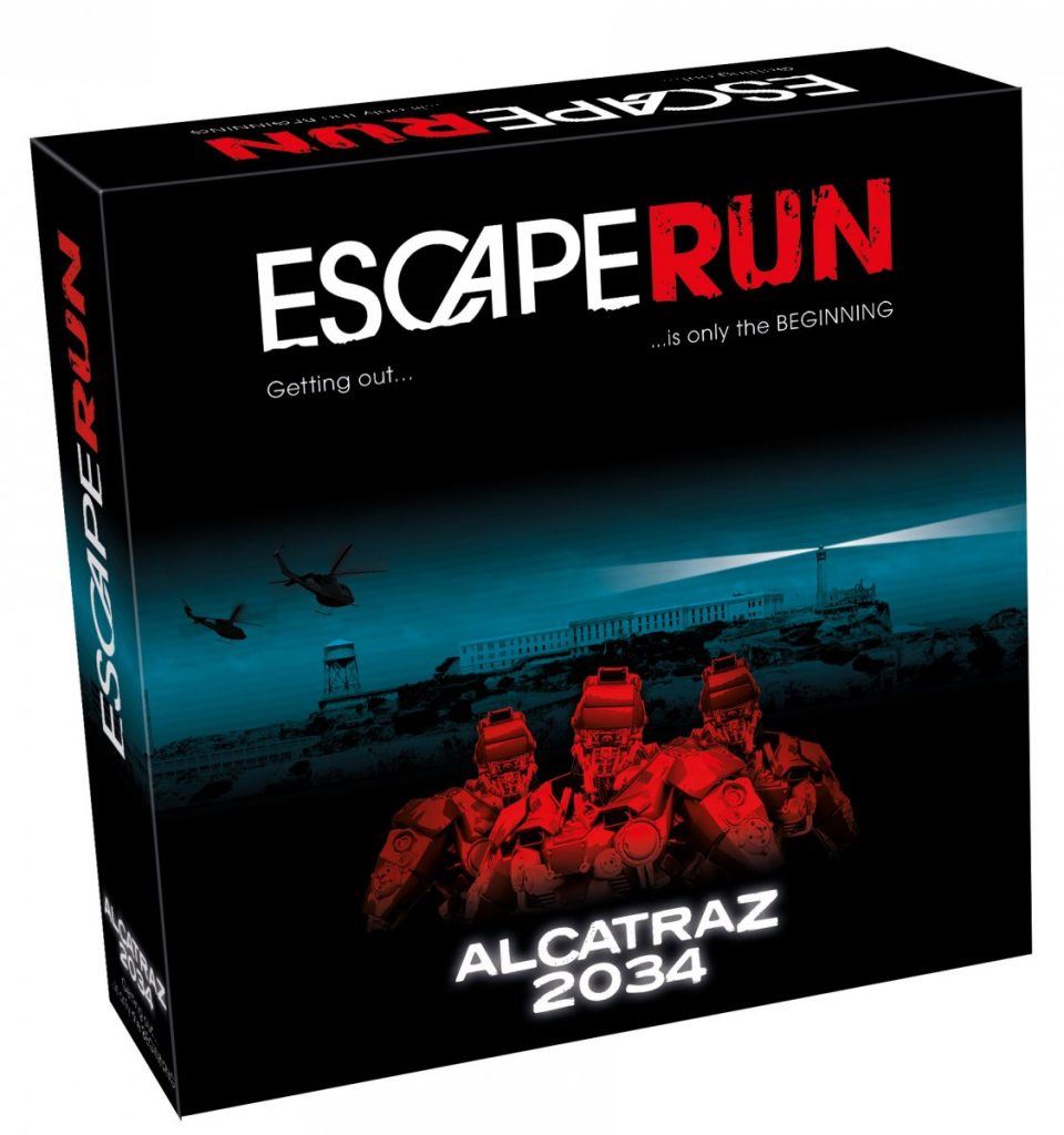 Escape Run Alcatraz 2034 Board Game