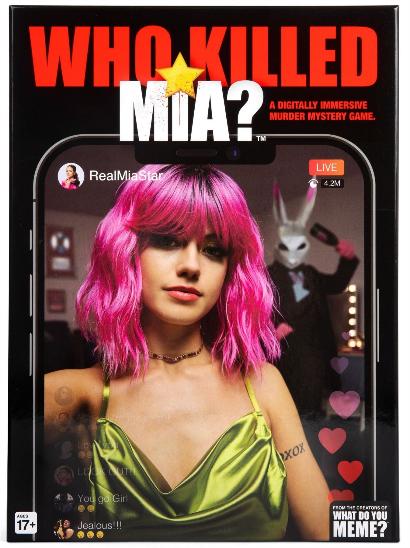 WHO DID IT presents WHO KILLED MIA? Murder Mystery Game