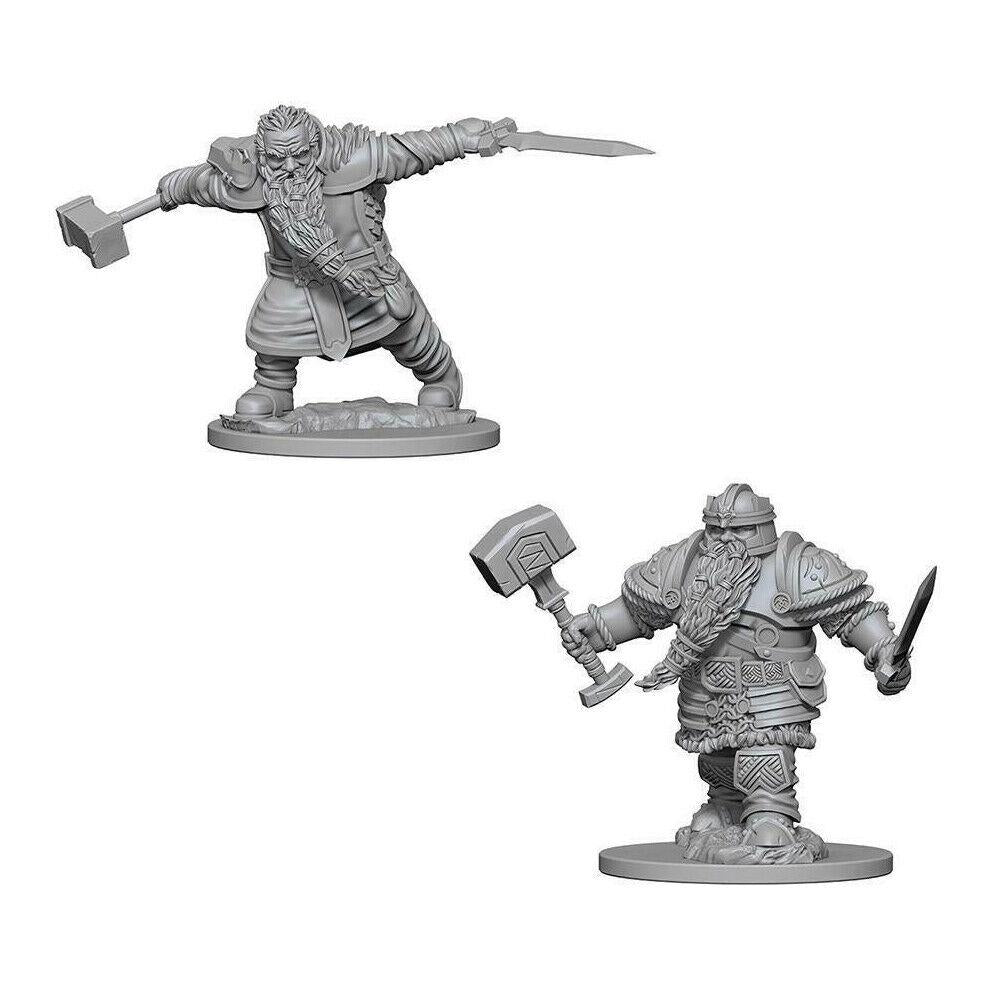 D&D Nolzur's Marvelous Unpainted Miniatures (W1) Dwarf Male Fighter