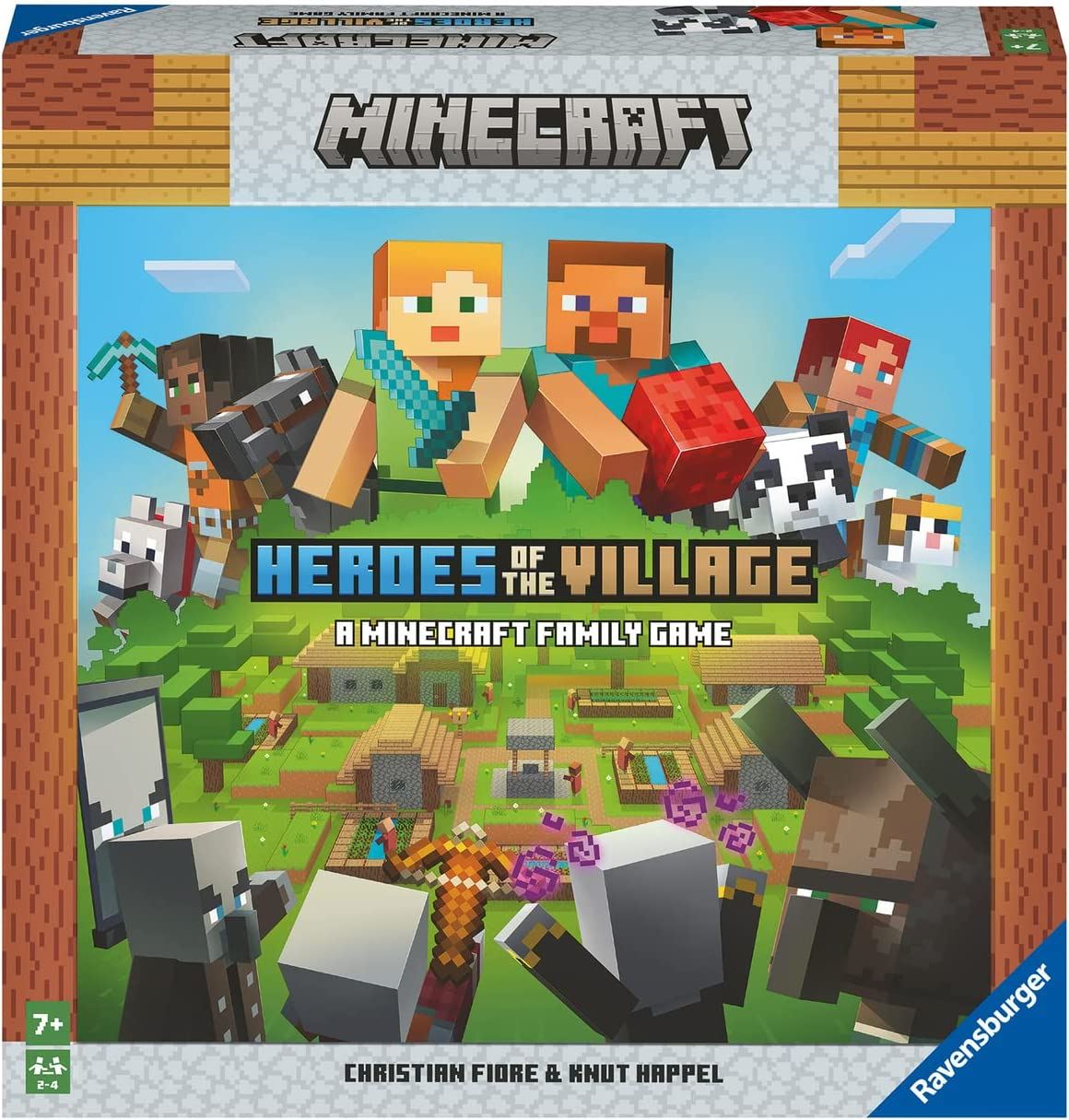 Minecraft Heroes of the Village Board Game