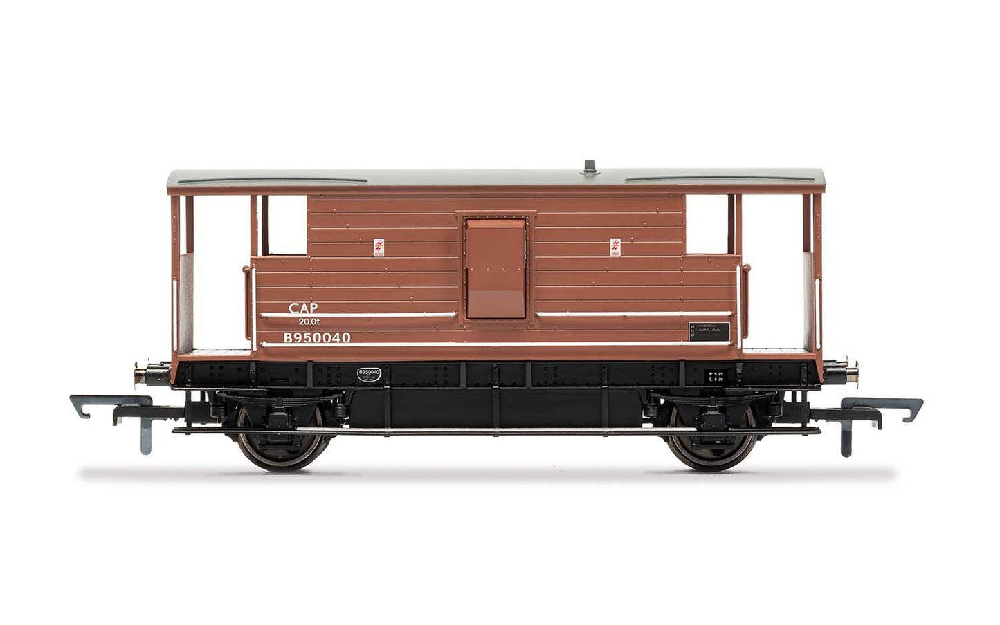 Hornby BR (ExLMS), 20 T Brake Van, B950040 - Era 7 Model Train