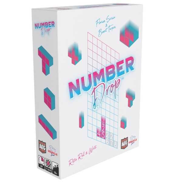 Number Drop Board Game