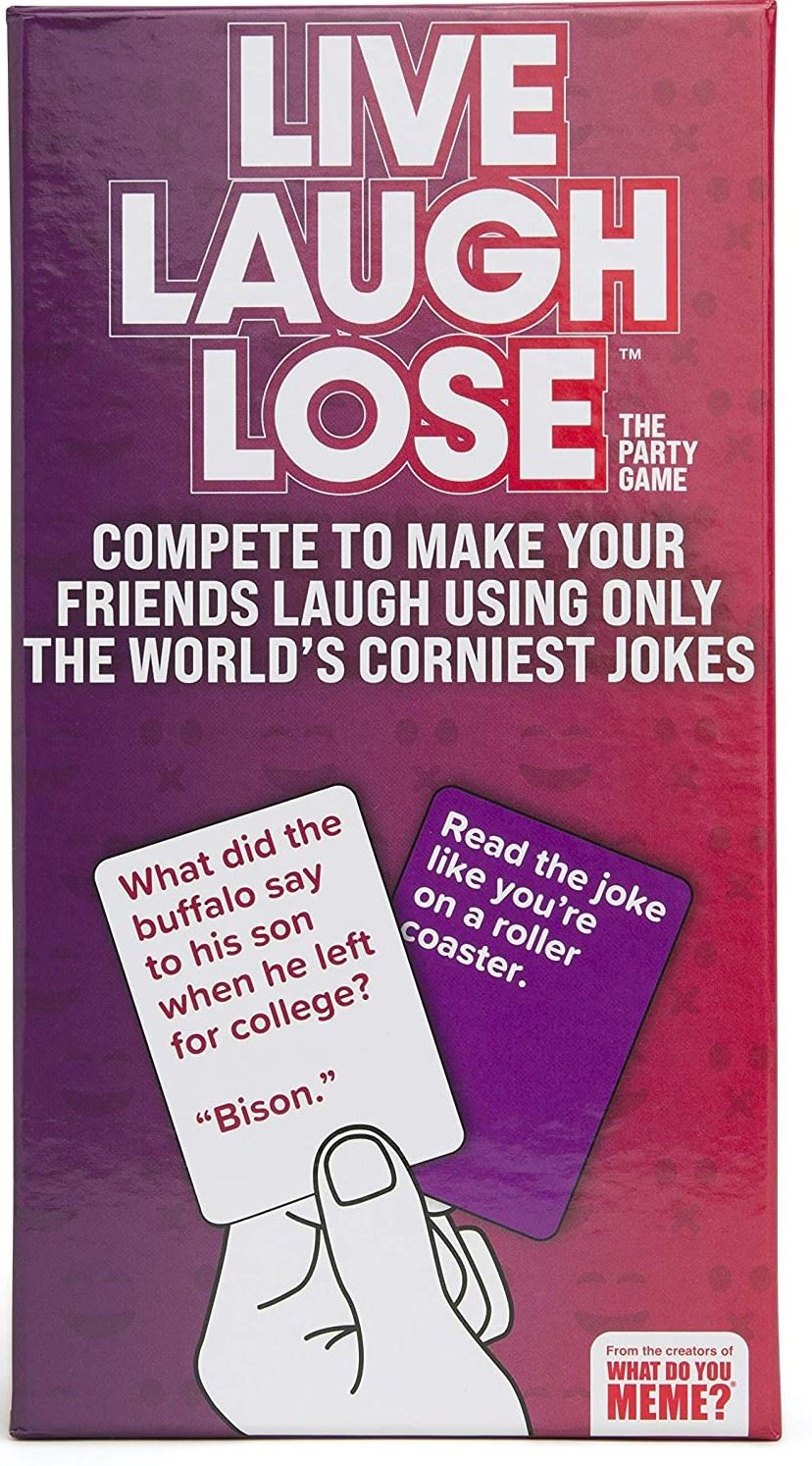 Live Laugh Lose Party Card Game