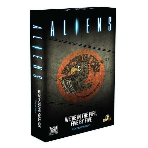 Aliens: Five by Five Expansion Board Game