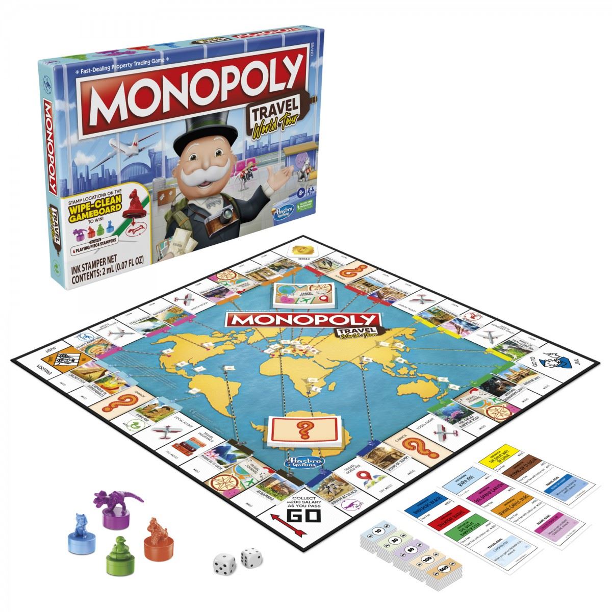Monopoly Travel World Tour Board Game