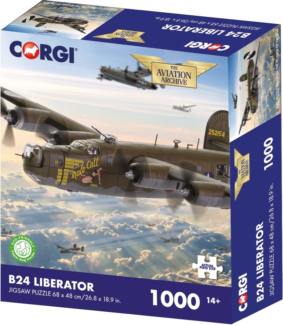 Corgi B24 Liberator 1000 Piece Jigsaw Puzzle