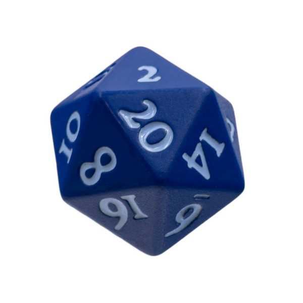 Ultra Pro Vivid Heavy Metal Dice: Blue