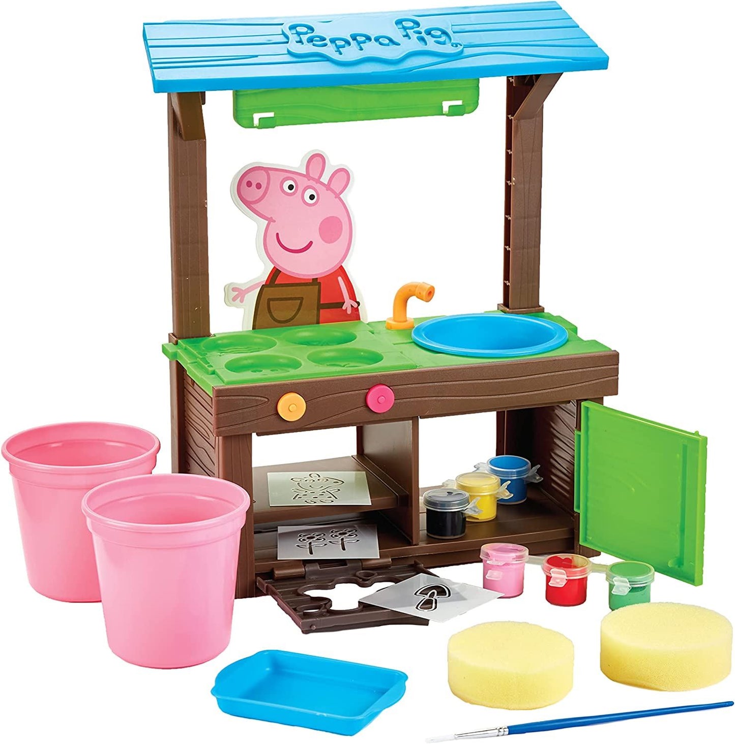 Peppas Garden Art Bench Playset