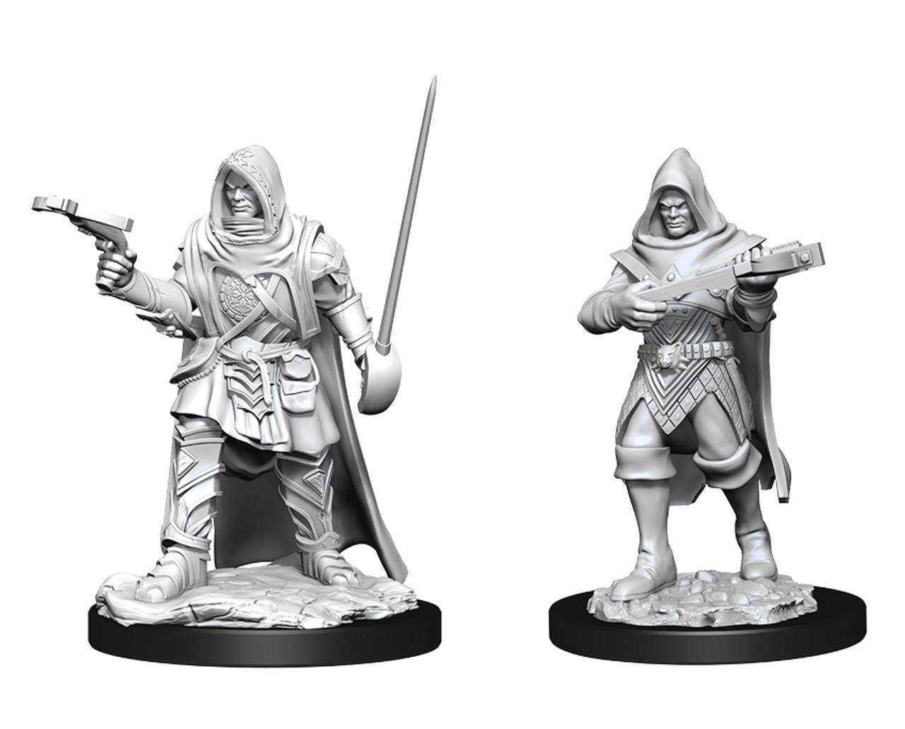 Pathfinder Battles Deepcuts Unpainted Miniatures (W13)Human Rogue Male
