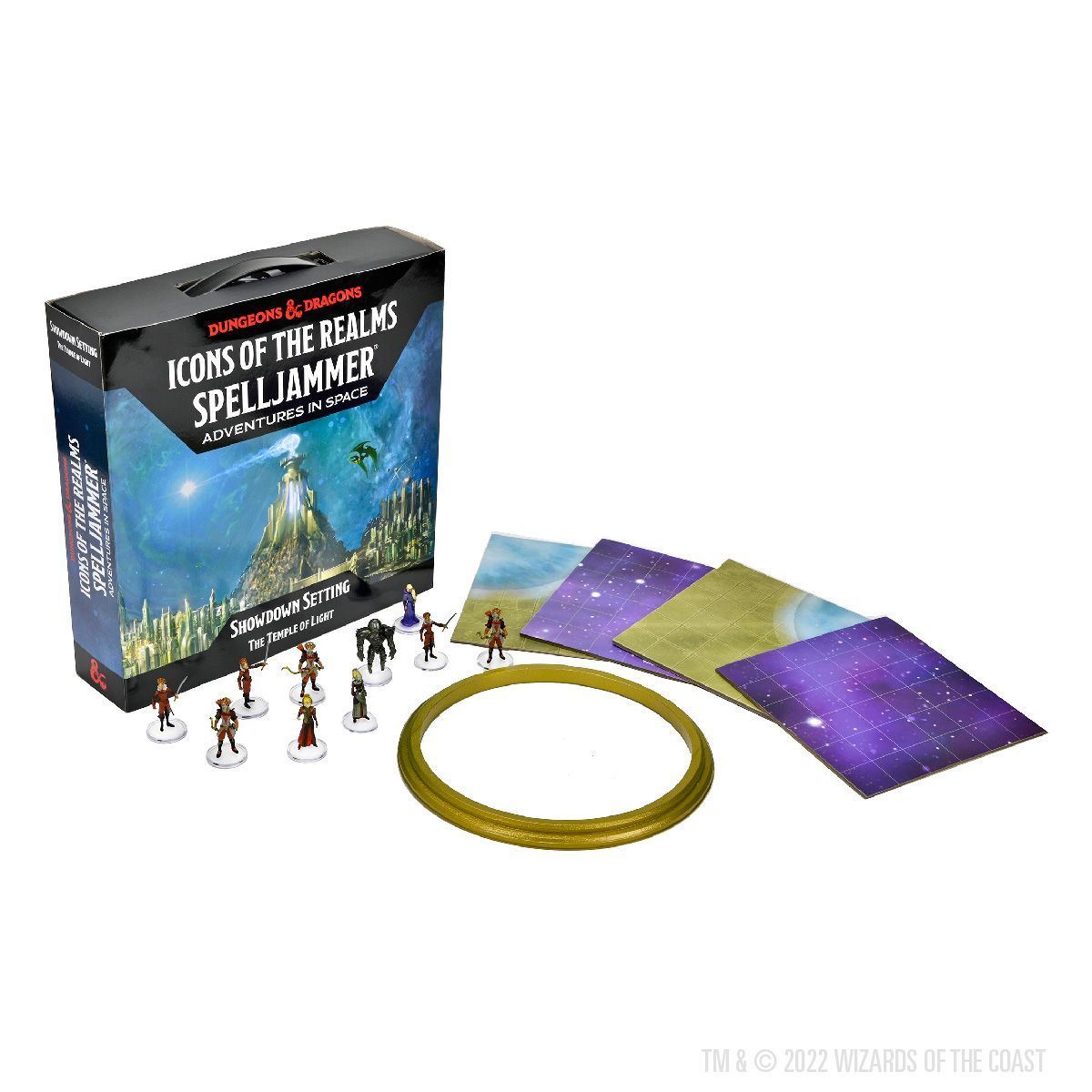 D&D Icons of the Realms: Showdown Setting - The Temple of Light Miniatures