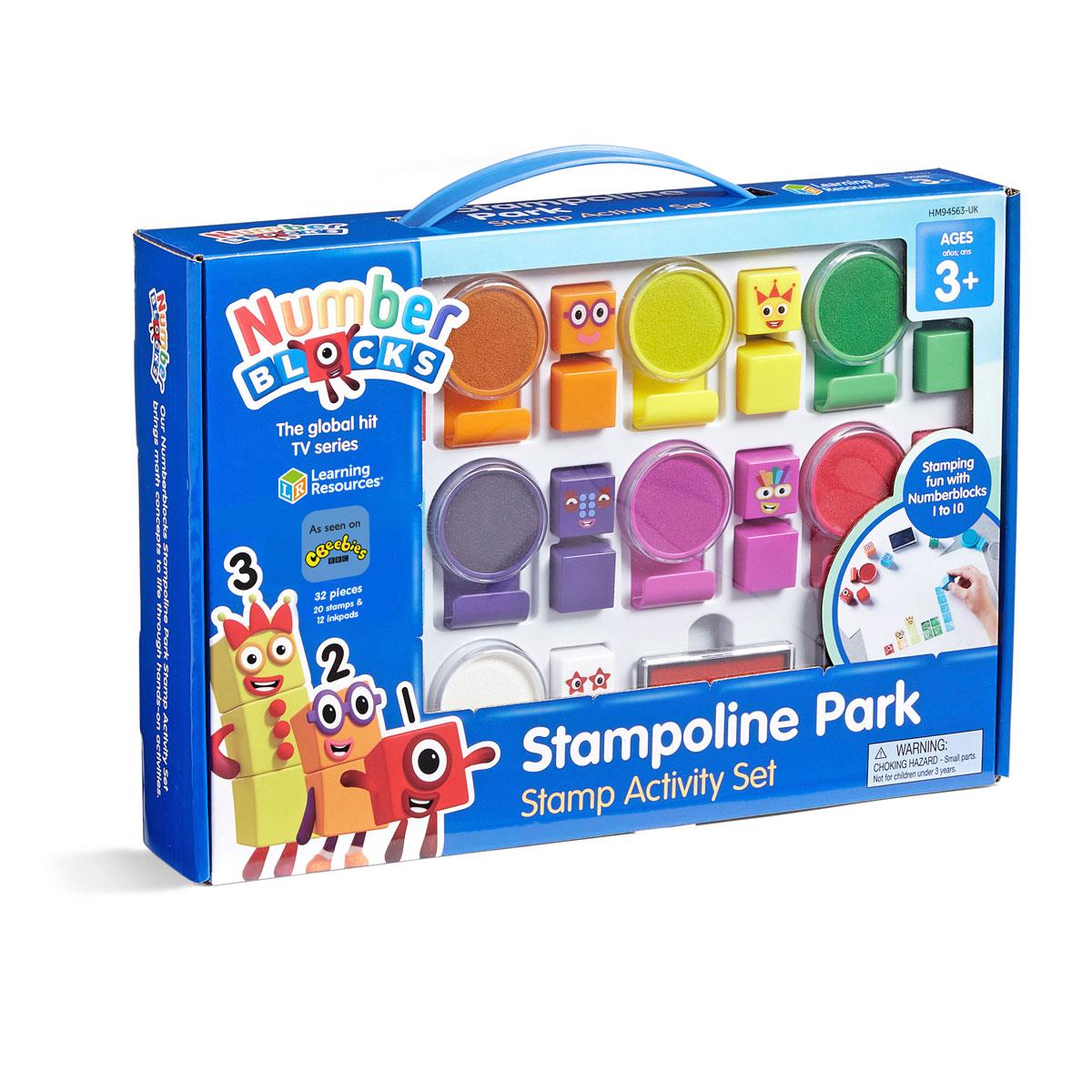 Learning Resources Numberblocks Stampoline Park Stamp Activity Set