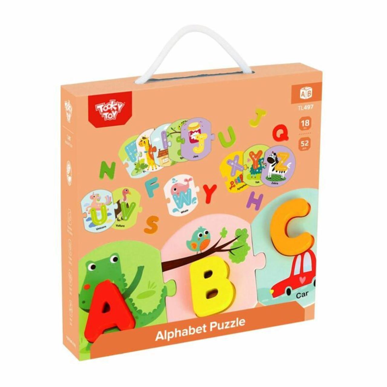 Tooky Toy Wooden Alphabet Puzzle