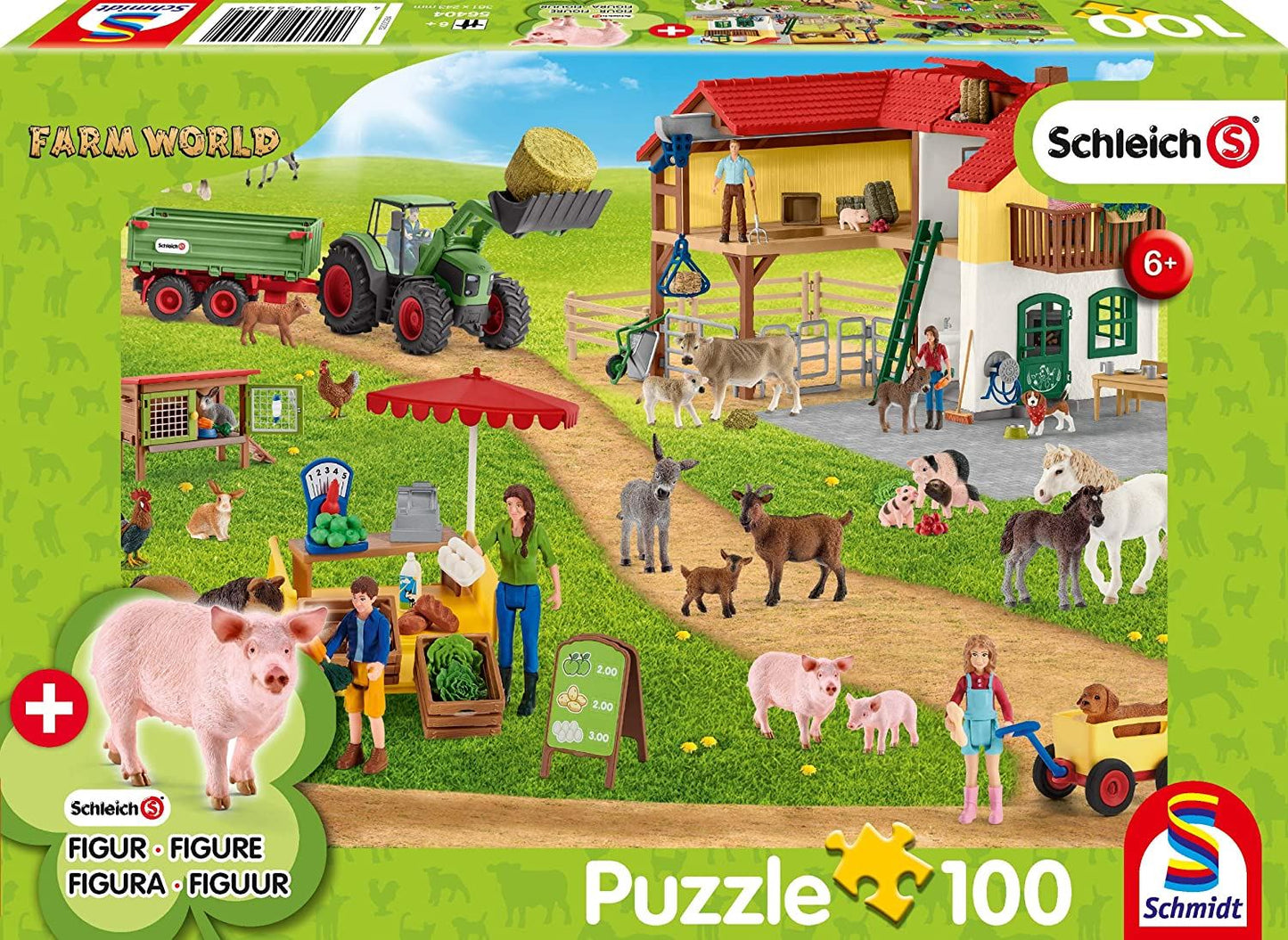 Schmidt The Farmers' Market Jigsaw Puzzle - 100 Pieces