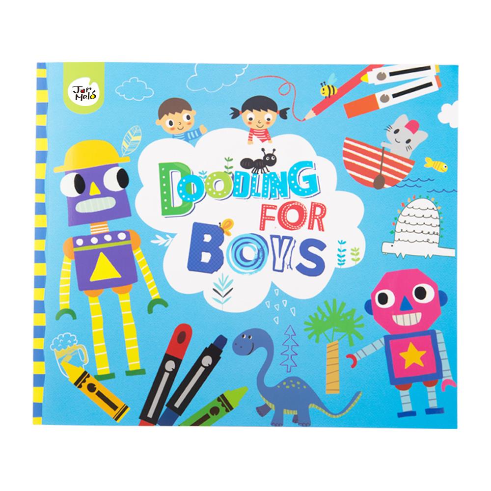 Jar Melo Doodling Book For Boys
