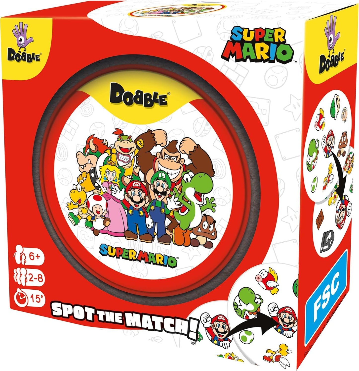 Dobble Super Mario Card Game