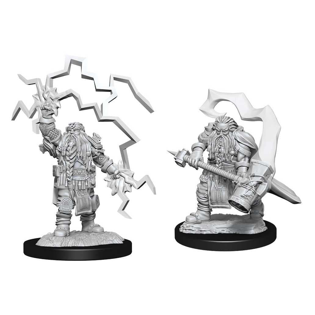D&D Nolzur's Marvelous Unpainted Miniatures (W14) Dwarf Cleric Male