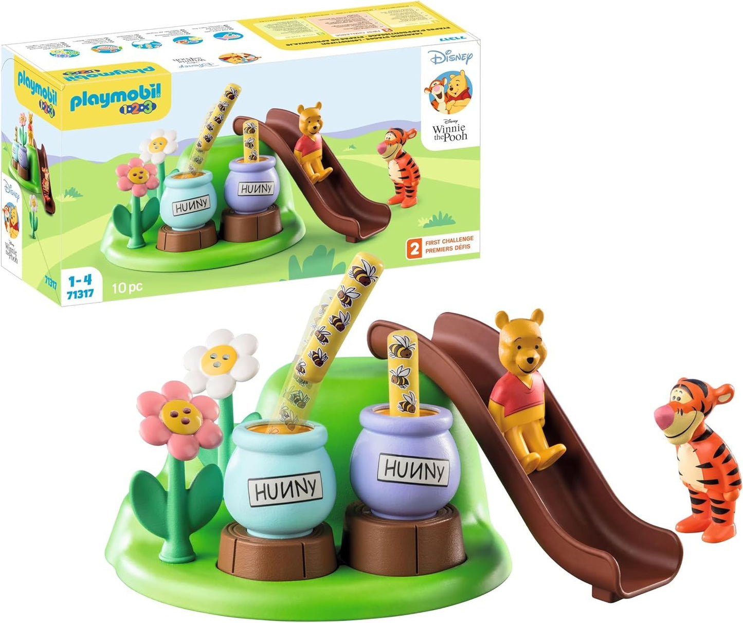 Playmobil 123 Disney: Winnie & Tigger's Bee Garden (71317)