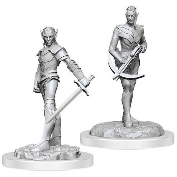 D&D Nolzur's Marvelous Unpainted Miniatures (W18) Drow Fighters