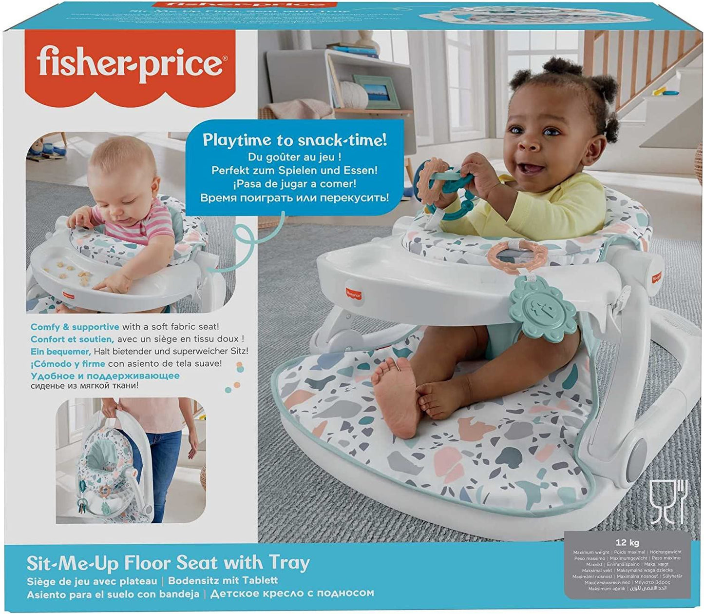 Fisher-Price Sit Me Up Floor Seat With Tray
