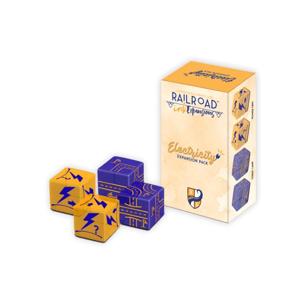 Railroad Ink Challenge Electricity Dice Expansion Pack