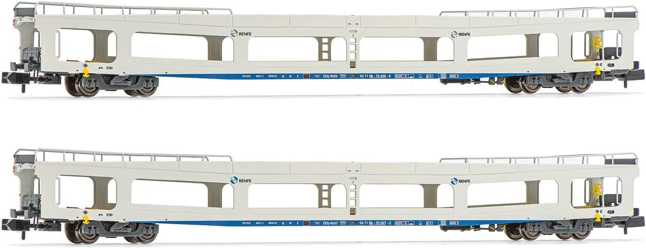 Arnold RENFE 2-unit set DDMA Autotransporter White Livery period V