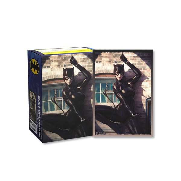 Brushed Art Standard Sleeves - No. 4 Catwoman - 100 Sleeves