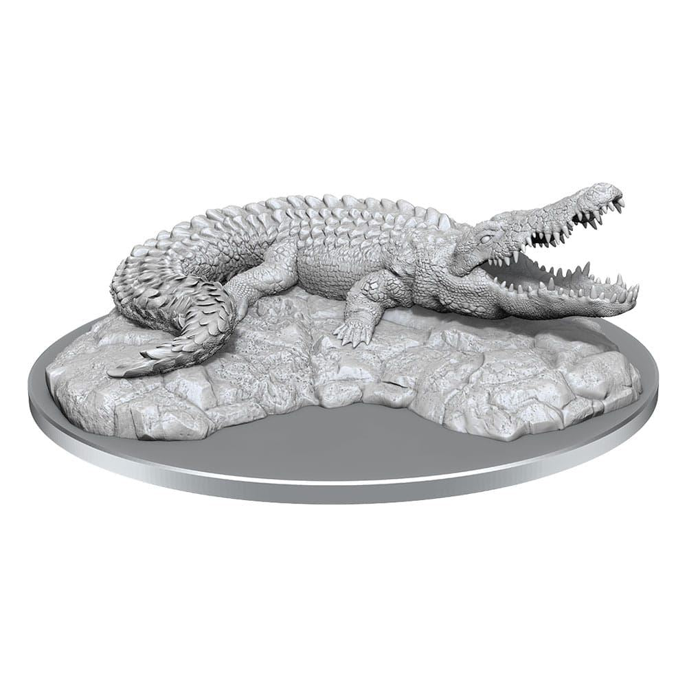 WizKids Deep Cuts Unpainted Miniature Giant Crocodile Case