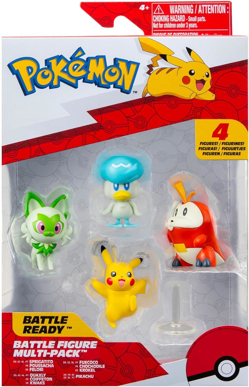 Pokemon Battle Figure Multipack (4 Pack) Gen IX