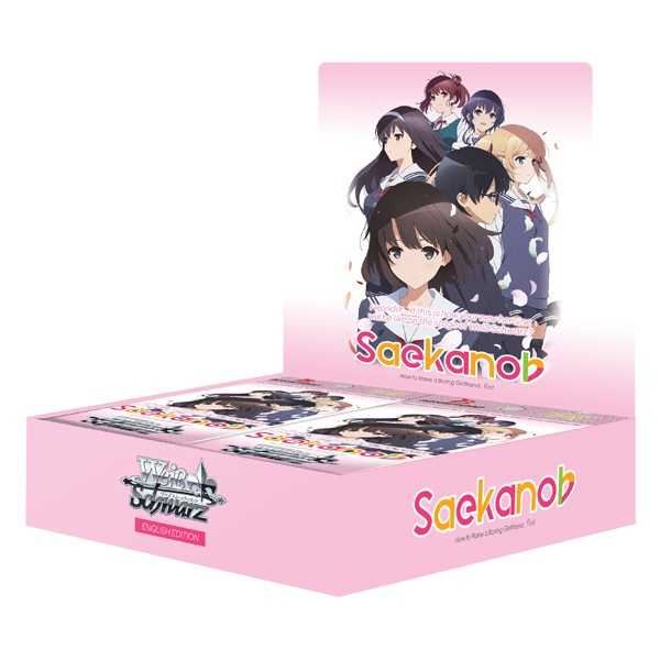 Weiss Schwarz Saekanob - How to Raise a Boring Girlfriend. flat Booster Box (16 Packs)