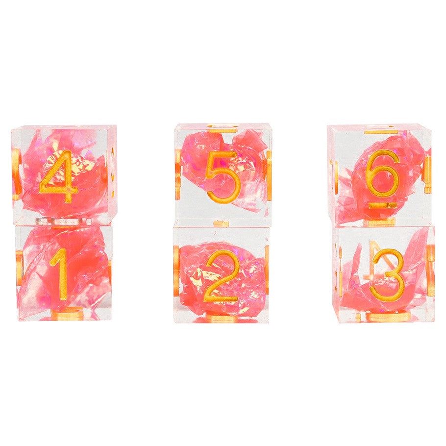 Sirius Dice: Sharp Flamingo - 6x D6 Set